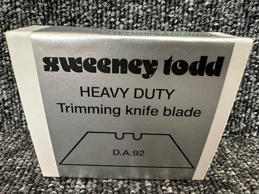 Sweeney Todd HD Straight Blades - Pk100